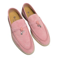 Loro Piana Summer Charms Walk Loafer Flowering Cherry 39
