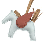 Hermès Rodeo Pegase PM Bag Charm Bleu Brume/Chai/Cuivre