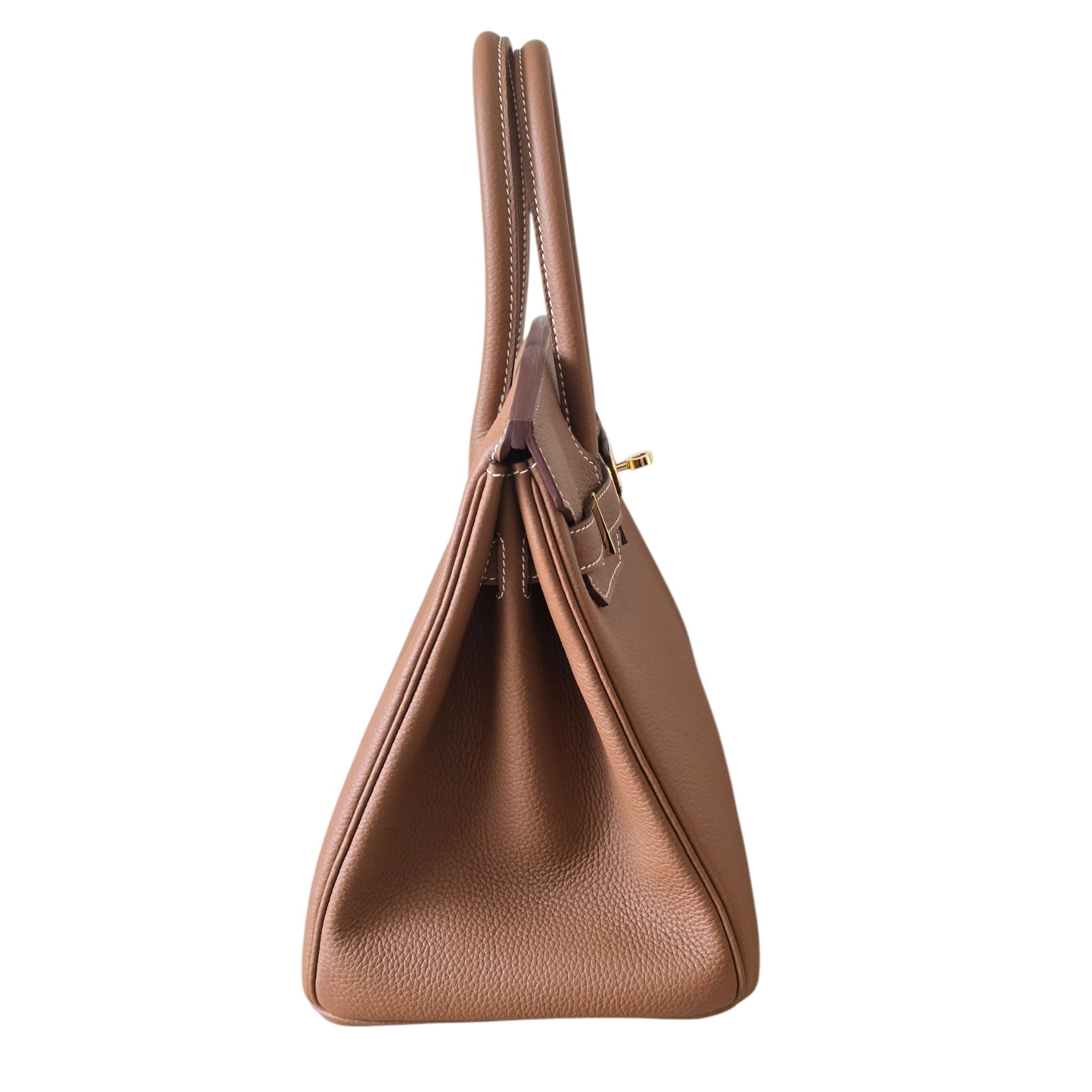 Hermes Birkin 30 Gold Togo Gold Hardware HERMES