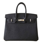 Hermès Birkin 25 Noir Togo Palladium Hardware HERMES
