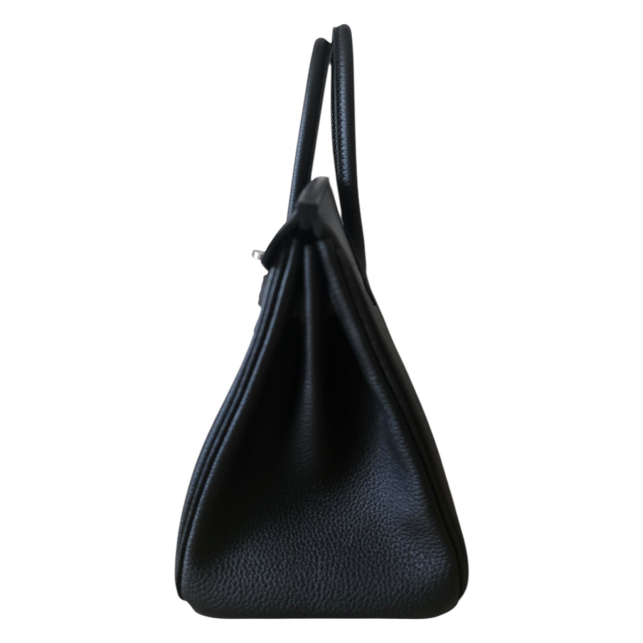 Hermès Birkin 25 Noir Togo Palladium Hardware HERMES