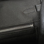 Hermès Birkin 25 Noir Togo Palladium Hardware HERMES