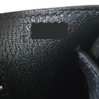 Hermès Birkin 25 Noir Togo Palladium Hardware HERMES