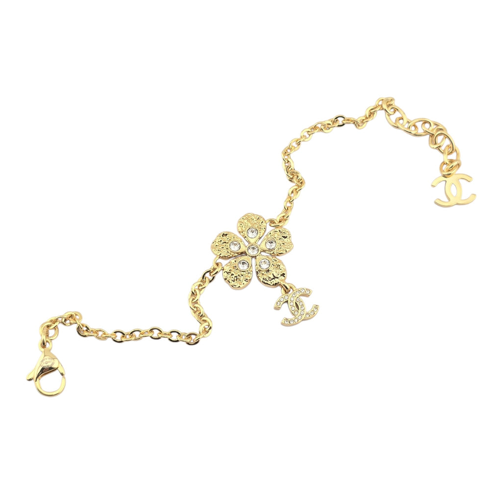 Chanel CC Gold Floral Bracelet 26C 2026 CHANEL