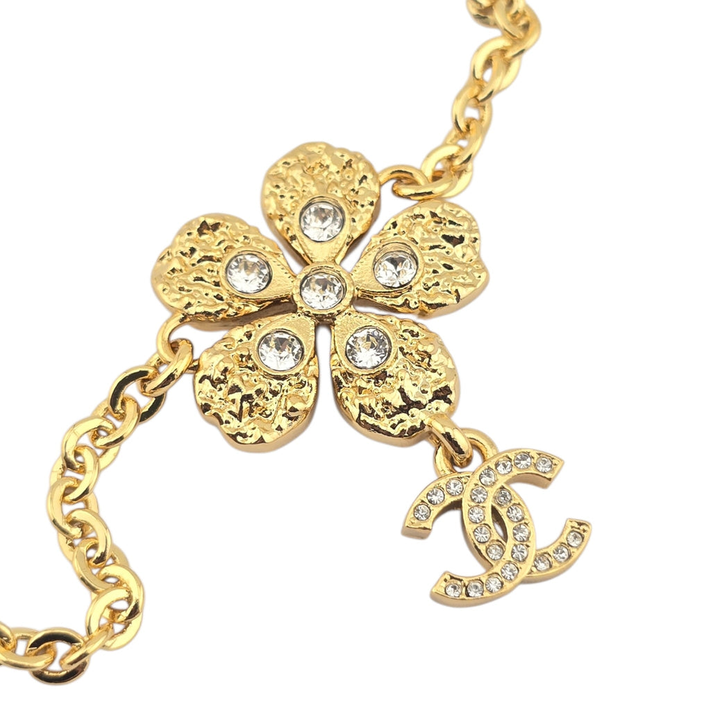 Chanel CC Gold Floral Bracelet 26C 2026 CHANEL