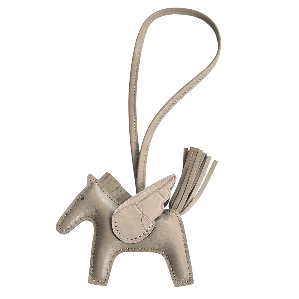 Hermès Rodeo Pegase Trench Alligator Touch PM Bag Charm