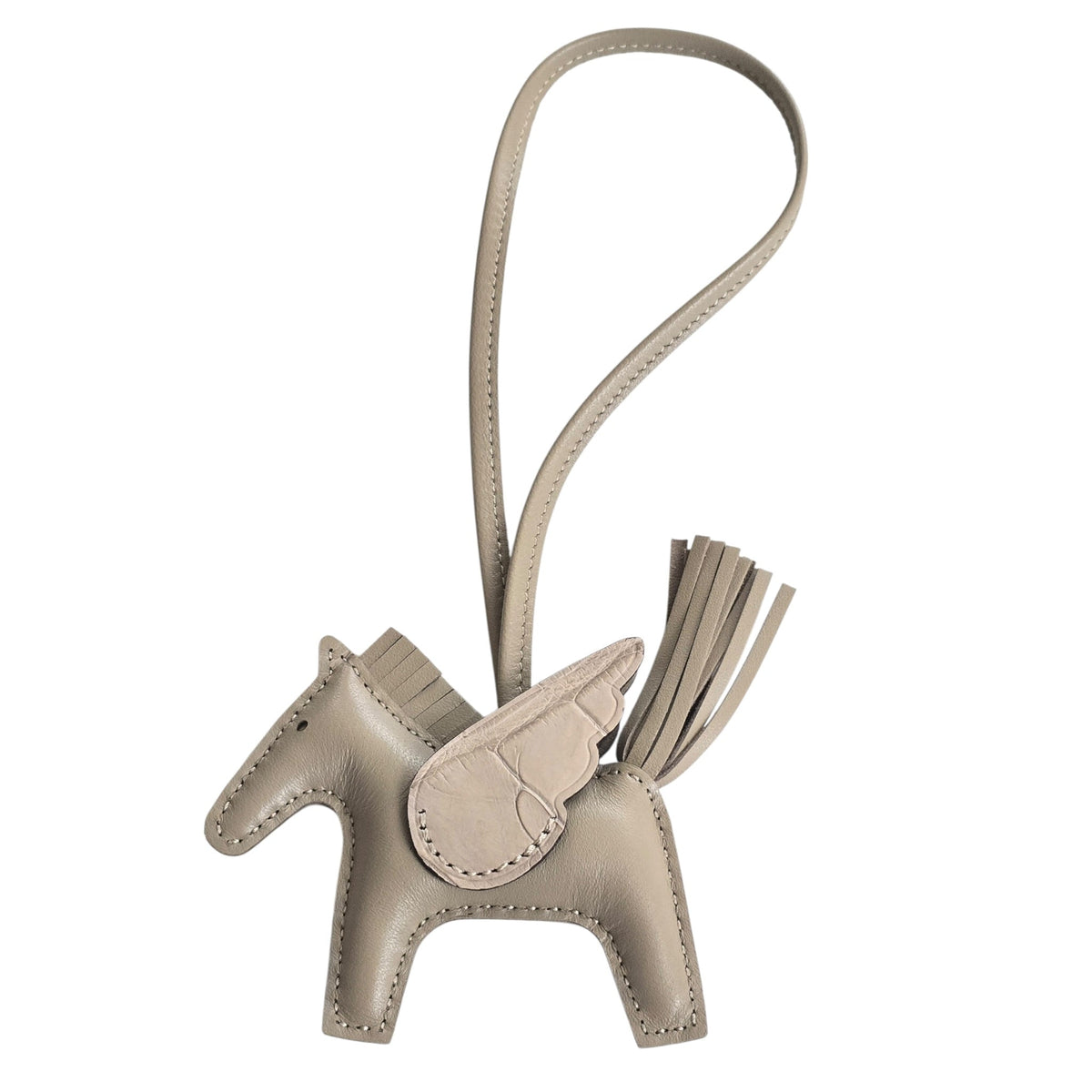 Hermès Rodeo Pegase Trench Alligator Touch PM Bag Charm
