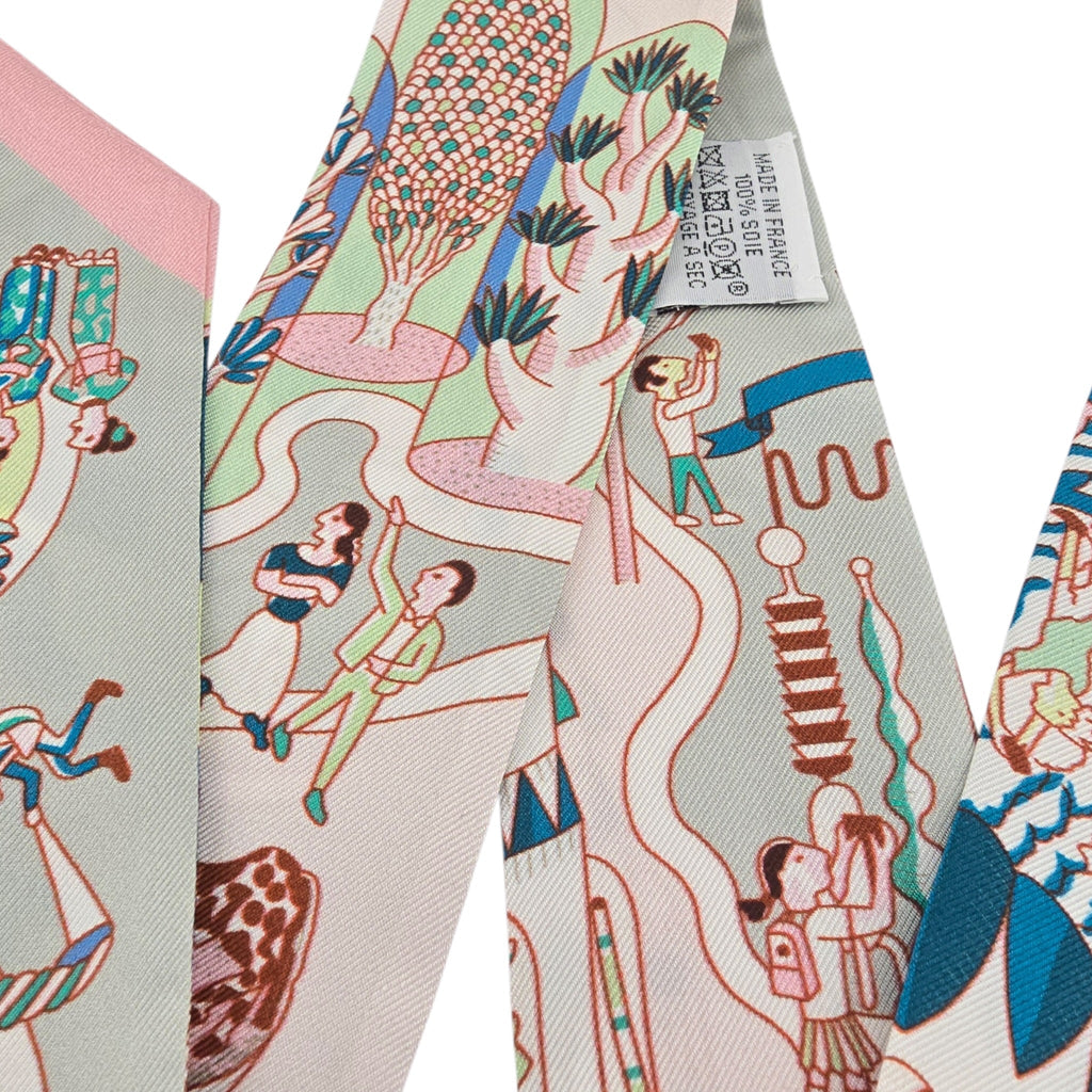 Hermes Silk Twilly Exposition Universelle