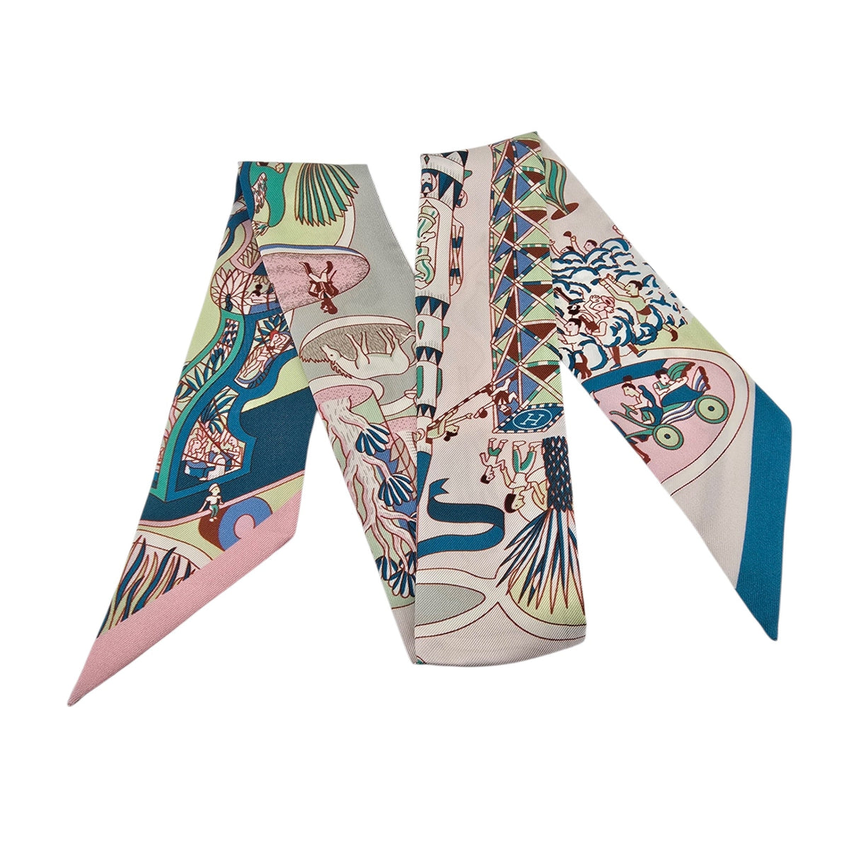 Hermes Silk Twilly Exposition Universelle