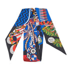 Hermes Silk Twilly De l'Ombrelle aux Duels