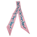 Hermes Silk Twilly Chevaux en Liberté