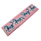 Hermes Silk Twilly Chevaux en Liberté