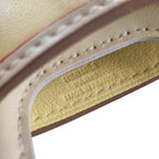 Hermès Rodeo Robeo Coeur Charm PM Craie, Jaune Milton & Rouge Radieux Milo Lambskin
