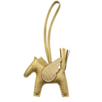 Hermès Rodeo Pegase Jaune Poussin Leather and Alligator Touch PM Bag Charm