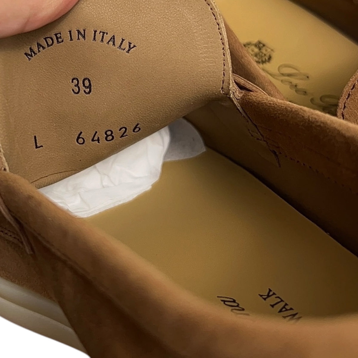 Loro Piana Summer Charms Walk Loafer Vicuna 39