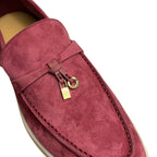 Loro Piana Summer Charms Walk Loafer Rose 40
