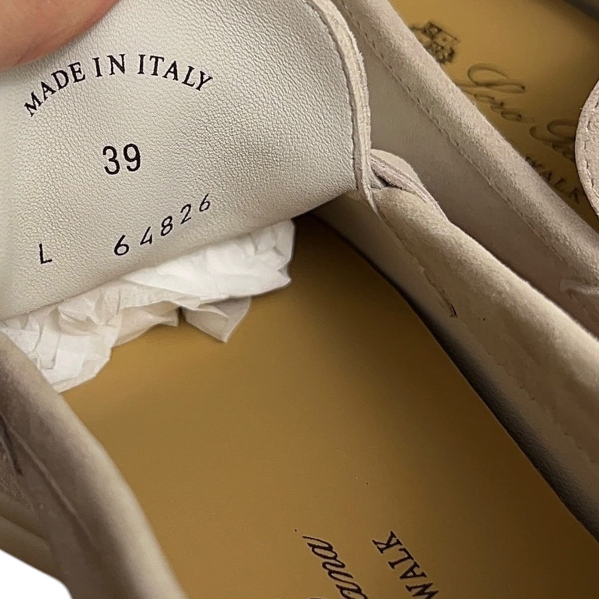 Loro Piana Summer Charms Walk Loafer Pearl Powder 39