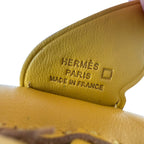 Hermès Rodeo Pegase Jaune Ambre Leather and Alligator Touch PM Charm Bag