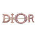 Christian Dior Miss Dior Pink Crystal Brooch 