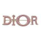 Christian Dior Miss Dior Pink Crystal Brooch 