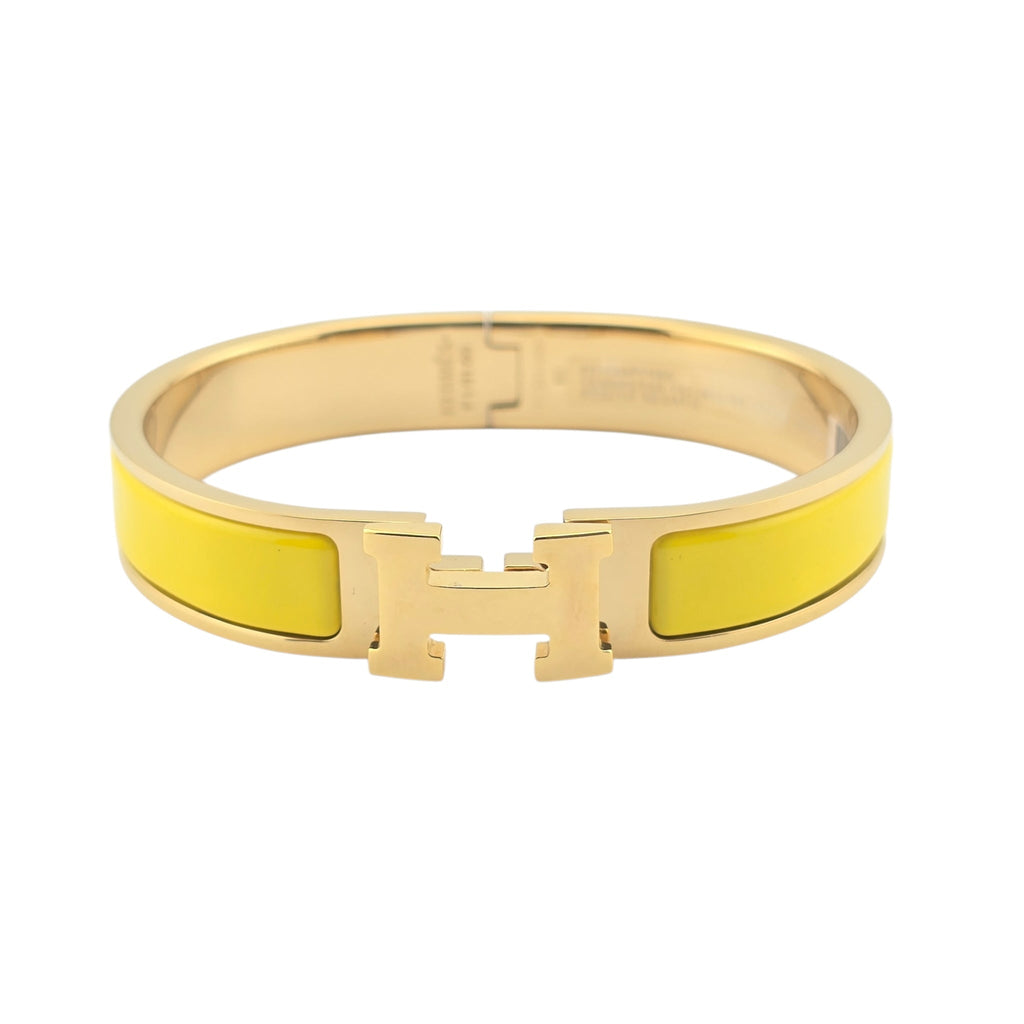 Hermes Clic H Bracelet Yellow Gold GM