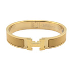 Hermes Clic H Bracelet Yellow Gold GM
