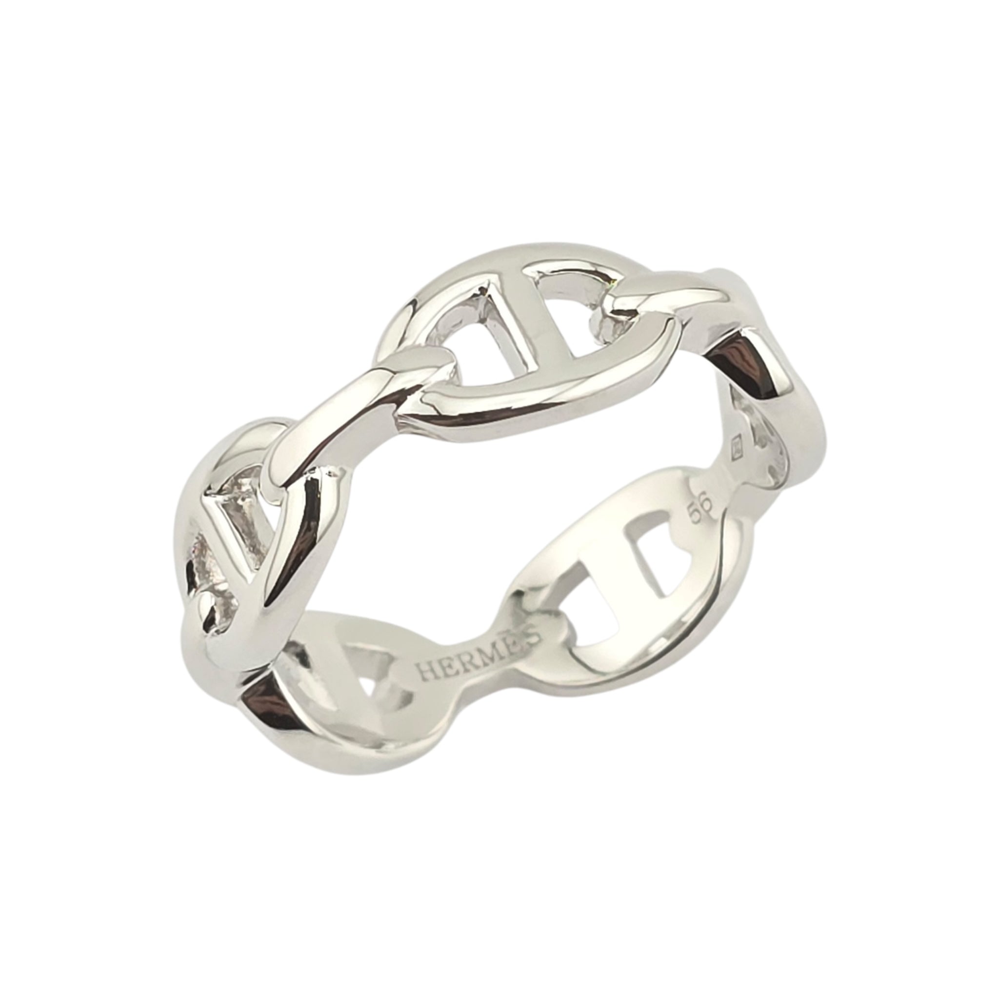 Hermes Chaine d'ancre Enchainee Ring Small