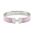 Hermes Clic H Bracelet Pink Palladium GM