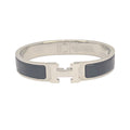 Hermes Clic H Bracelet Black Noir Palladium GM