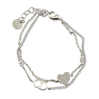 Christian Dior CD Silver Clair D Lune Bracelet
