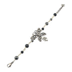 Chanel CC Butterfly Ruthenium Gold Bracelet B25