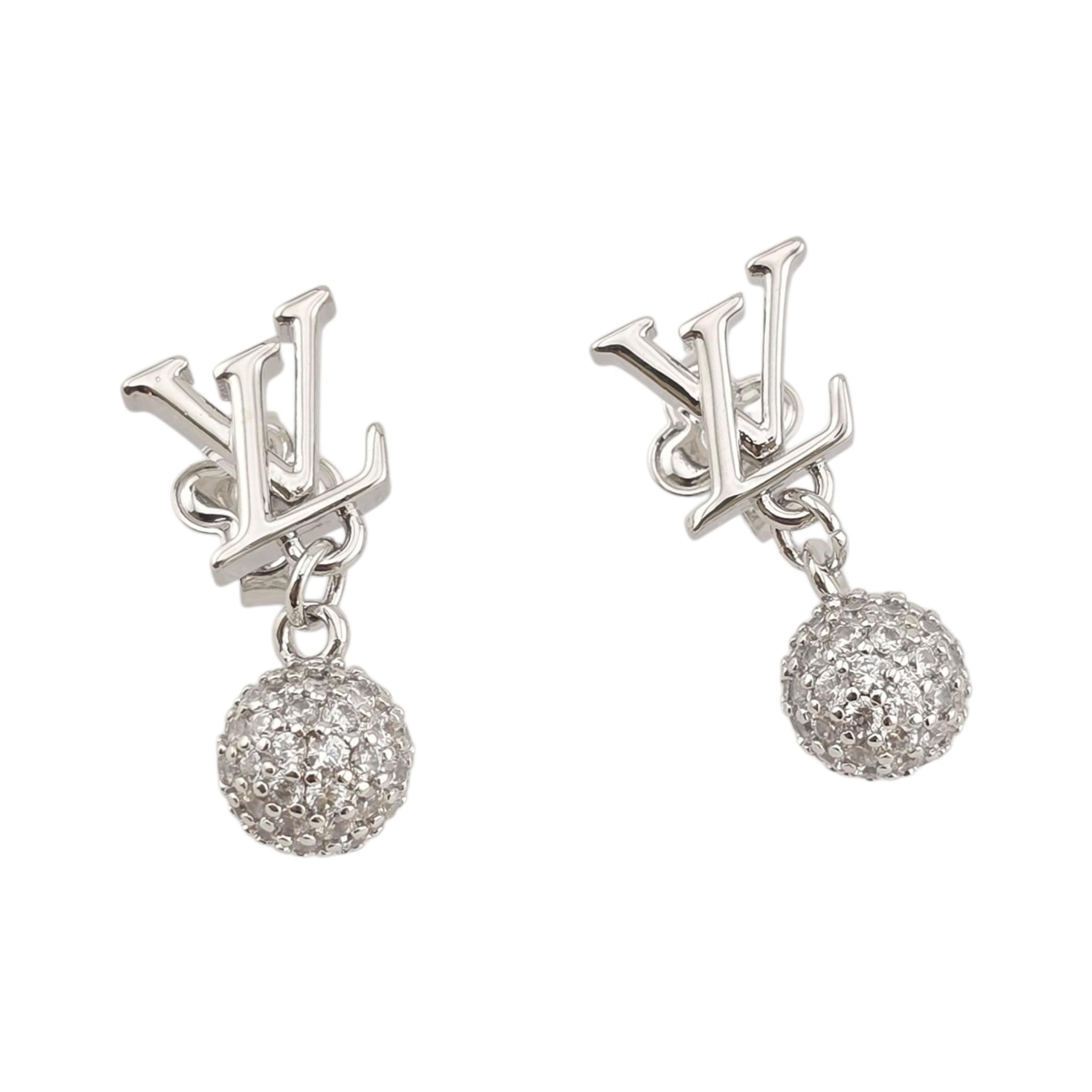 Louis Vuitton LV Iconic Louisa Strass Earrings LOUIS VUITTON