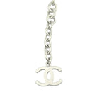 Chanel CC Silver Crystal Bracelet 2025 CHANEL