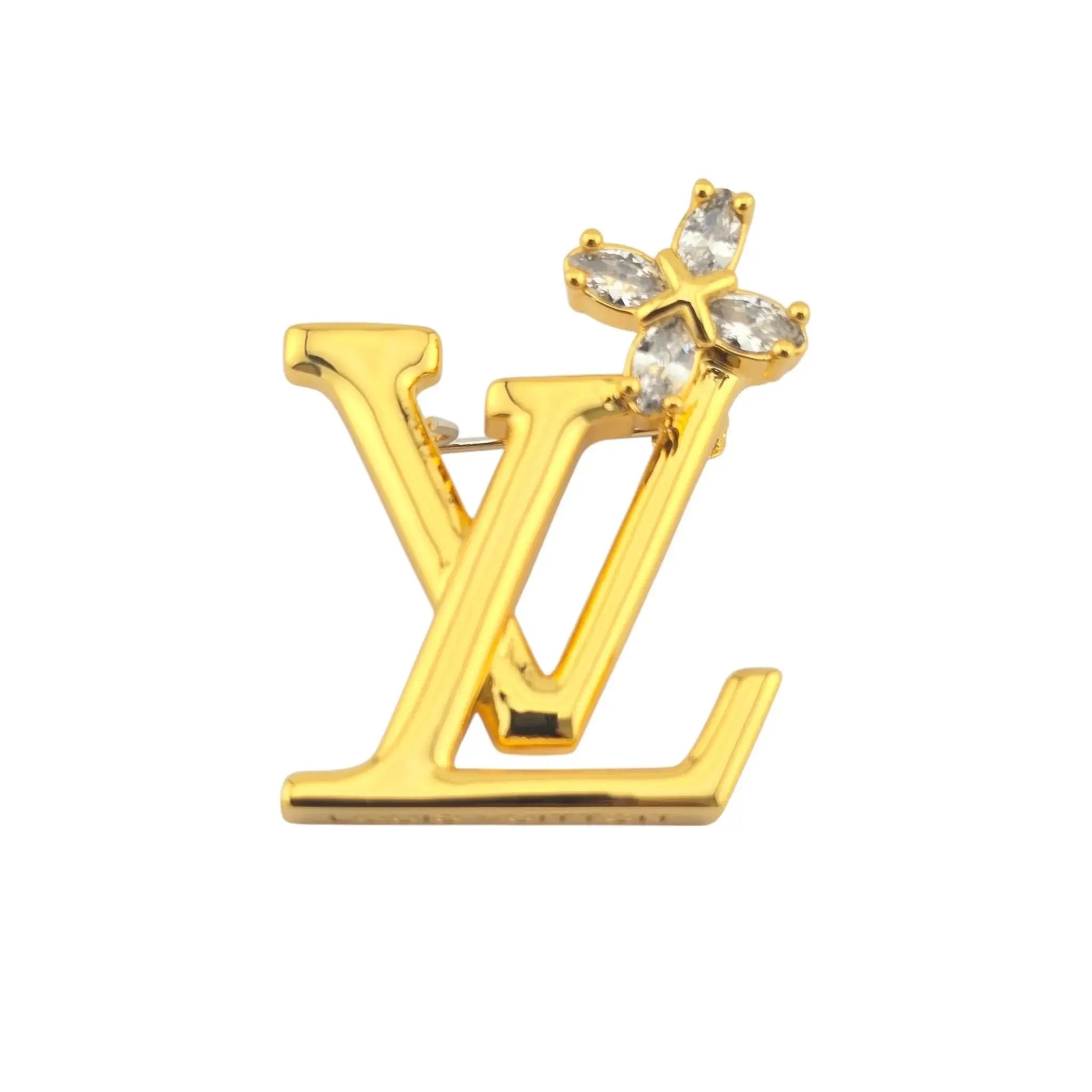 Louis Vuitton LV Iconic Flower Pin Brooch LOUIS VUITTON