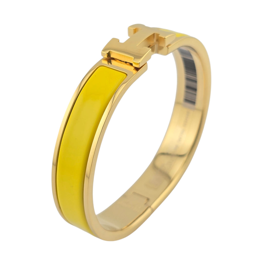 Hermes Clic H Bracelet Yellow Gold GM