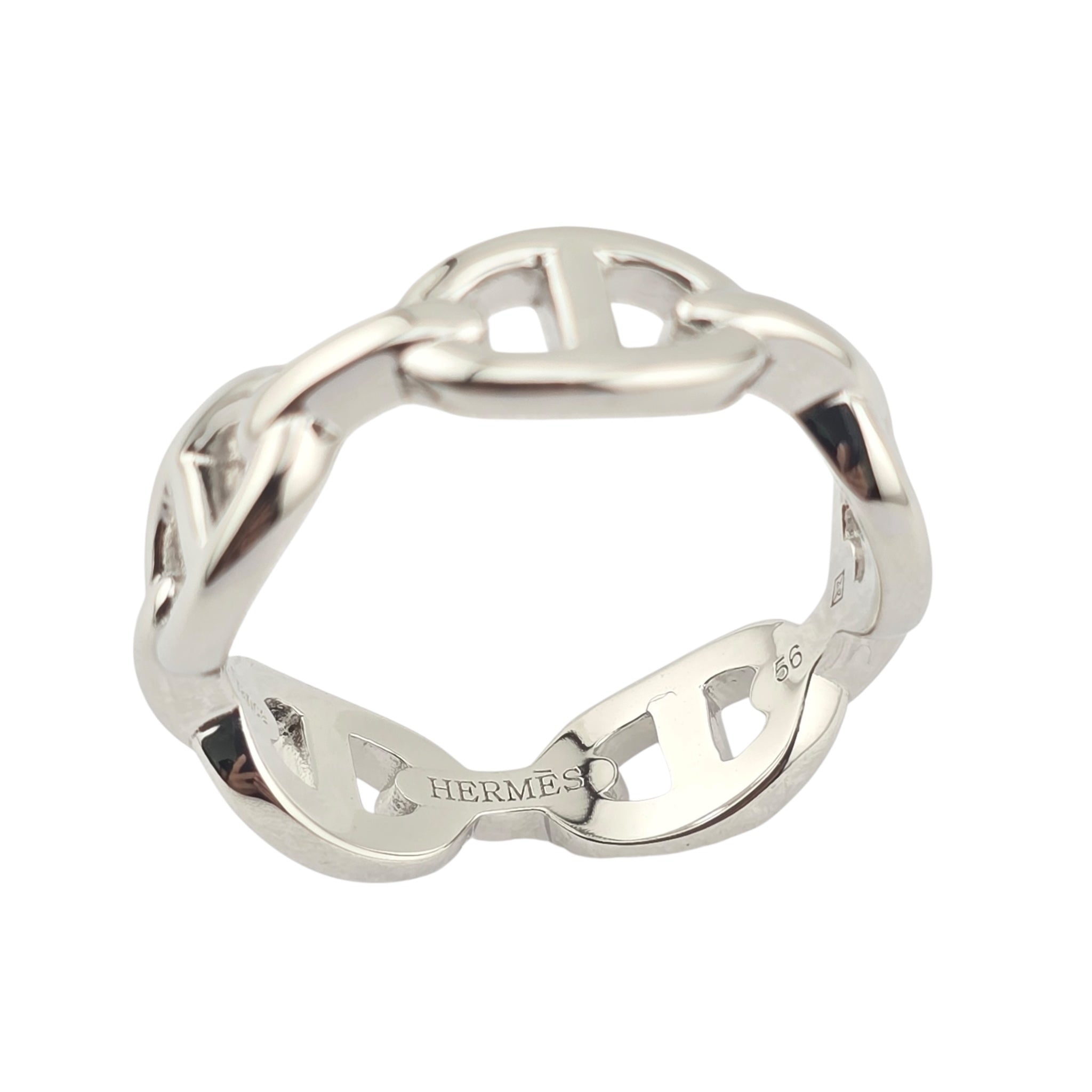 Hermes Chaine d'ancre Enchainee Ring Small