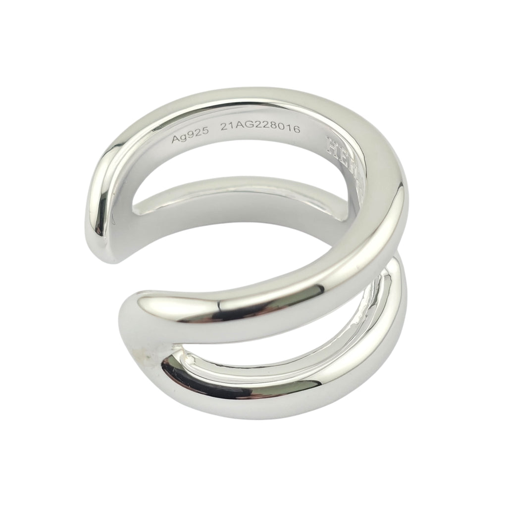Hermes Osmose Silver 925 Ring Small