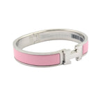 Hermes Clic H Bracelet Light Pink Palladium GM