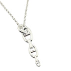 Hermes Chaine d'Ancre Enchainee Pendant Large Model