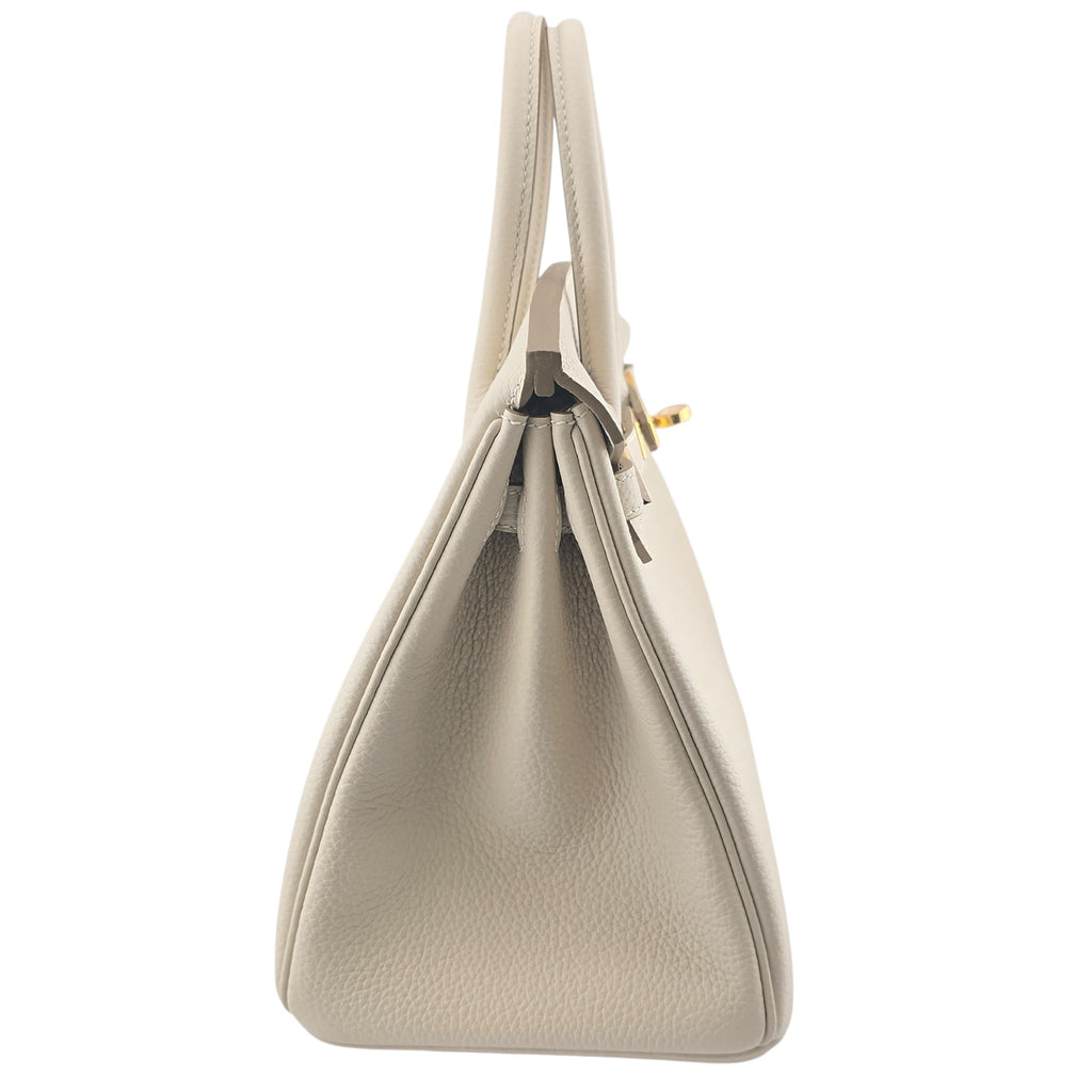 Hermes Birkin 25 Craie Togo GHW