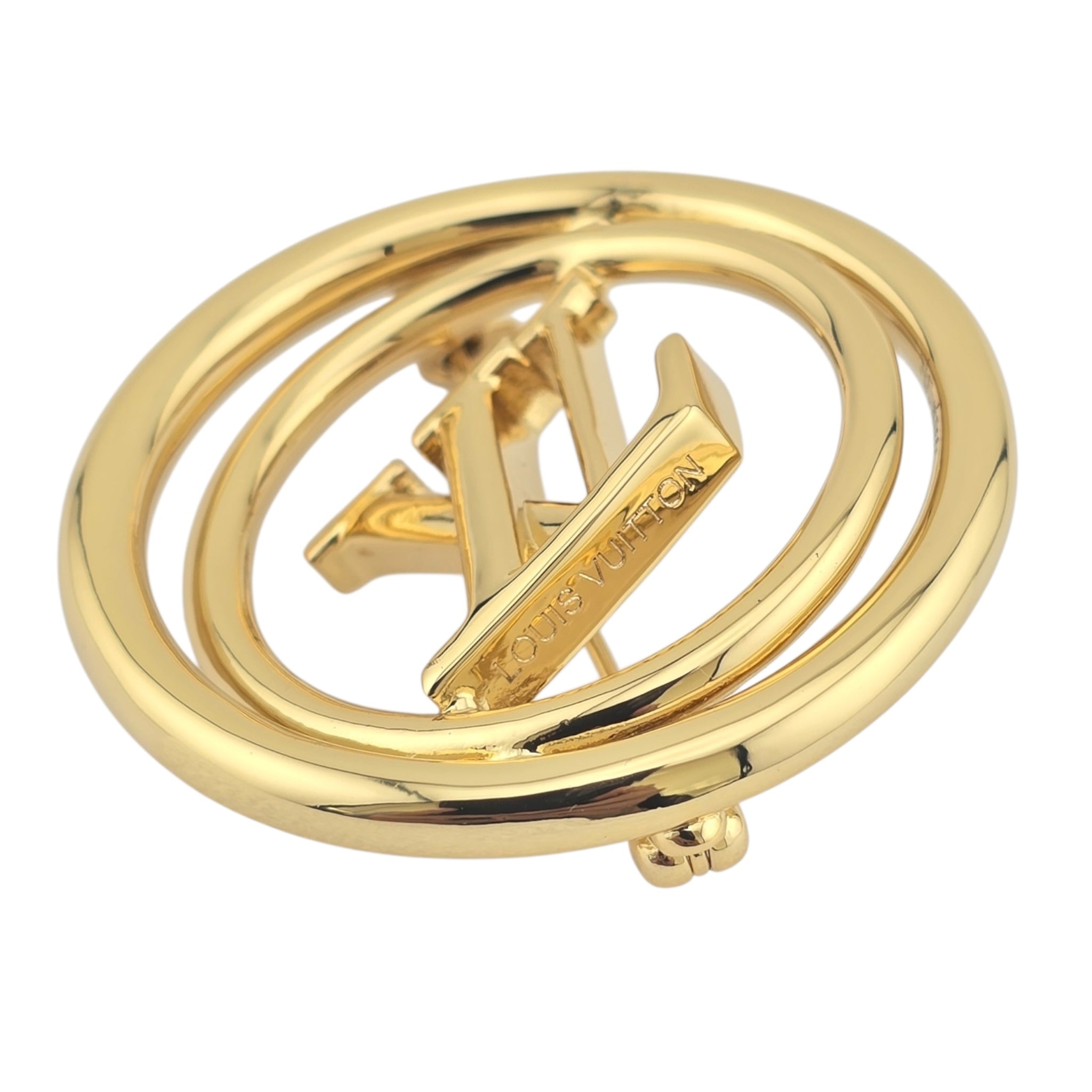 Louis Vuitton LV Stellar Gold Brooch LOUIS VUITTON