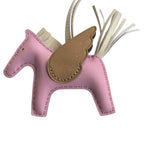 Hermes Rodeo Pegase PM Bag Charm Mauve Sylvestre/Craie/Chai
