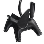 Hermes Rodeo Pegase PM Bag Charm Noir/Blanc HERMES