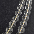 Chanel CC Clear Bead Long Bow Necklace 2025 CHANEL