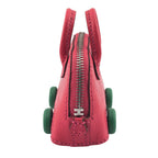 Hermes Bolide On Wheels Bag Charm Rose Extreme HERMES