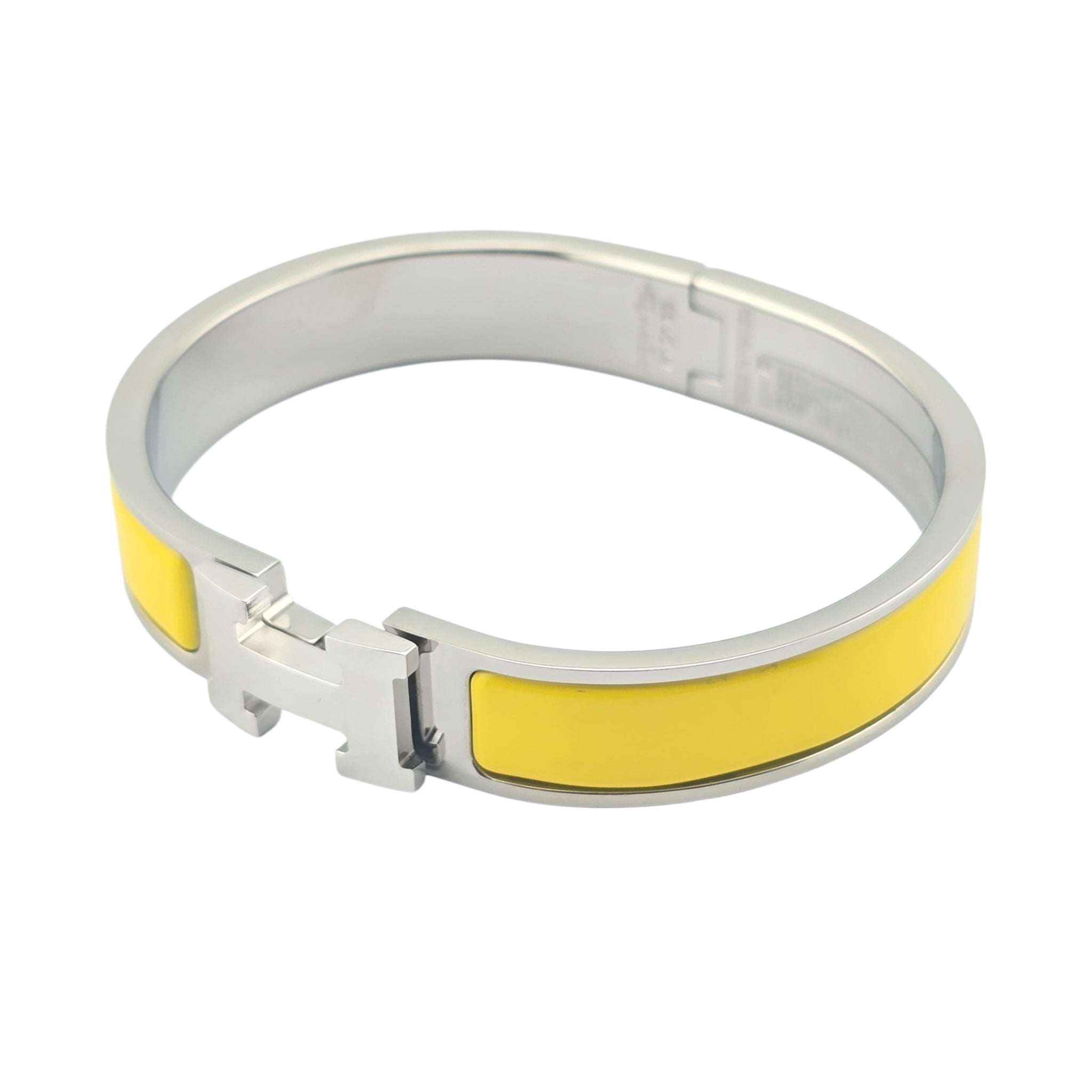 Hermes Clic H Bracelet Yellow Palladium GM