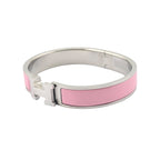 Hermes Clic H Bracelet Light Pink Palladium GM