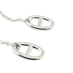 Hermes Farandole Sterling Silver Earrings Medium