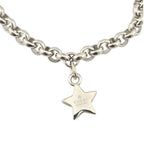 GUCCI Trademark GG Sterling Silver Charm Bracelet GUCCI
