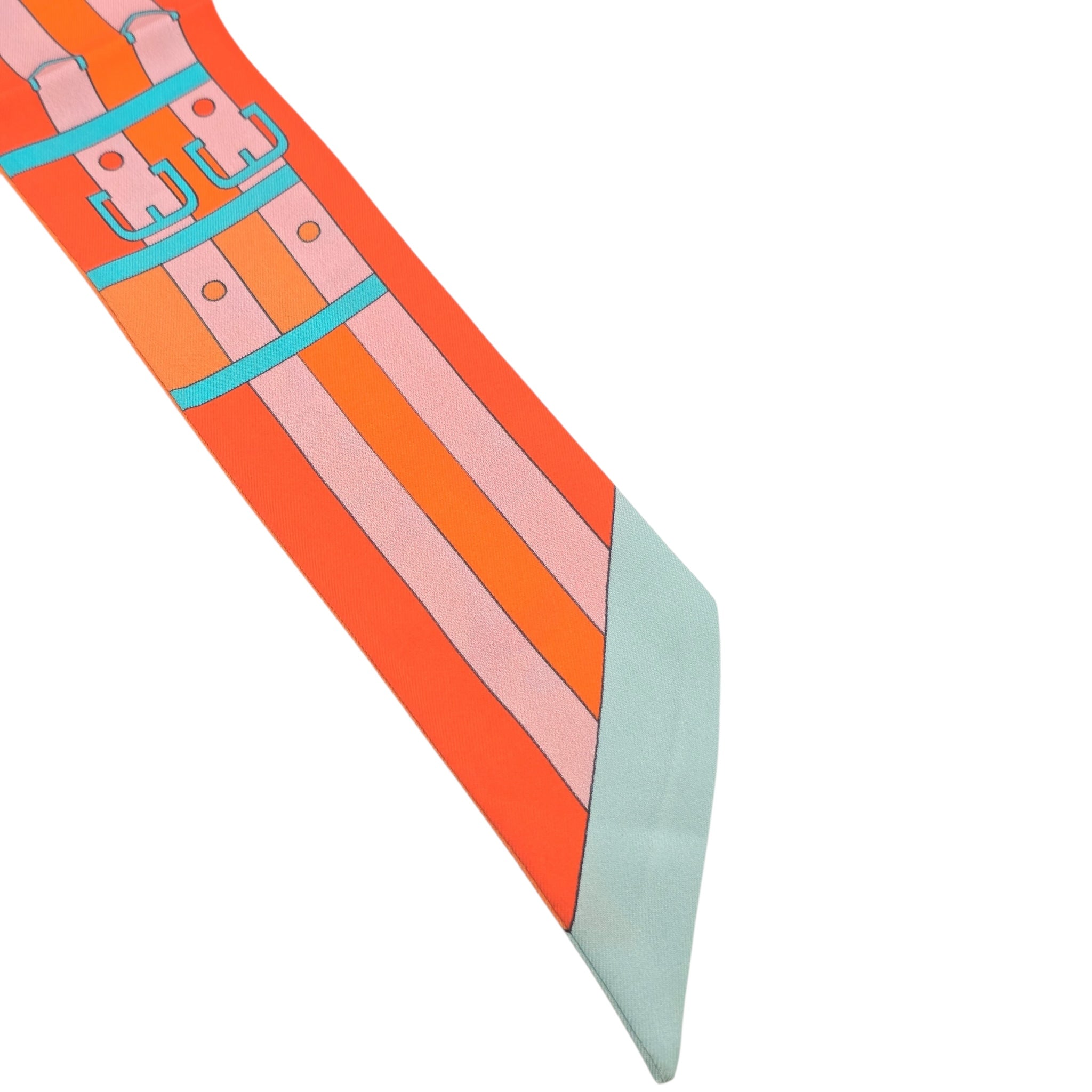 Hermes Silk Racobar Twilly HERMES